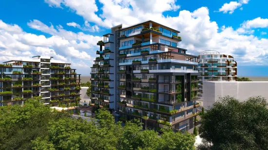 Apartament 1+1 64m2 w Girne, Cypr Północny